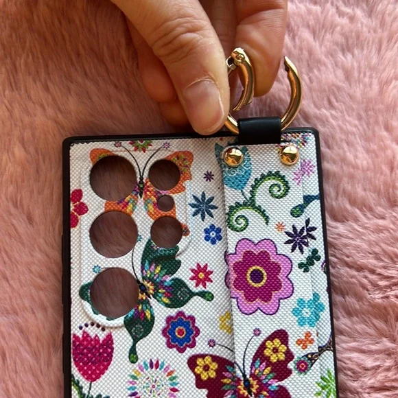 For Samsung Galaxy S22 plus,S22 ultra phone case with strap kickstand ring - Picture 11 of 14